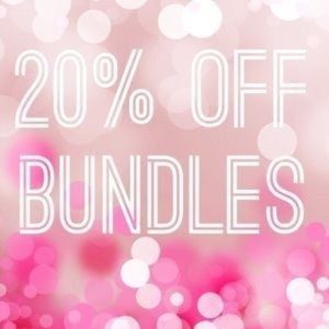 20% off two or more items!